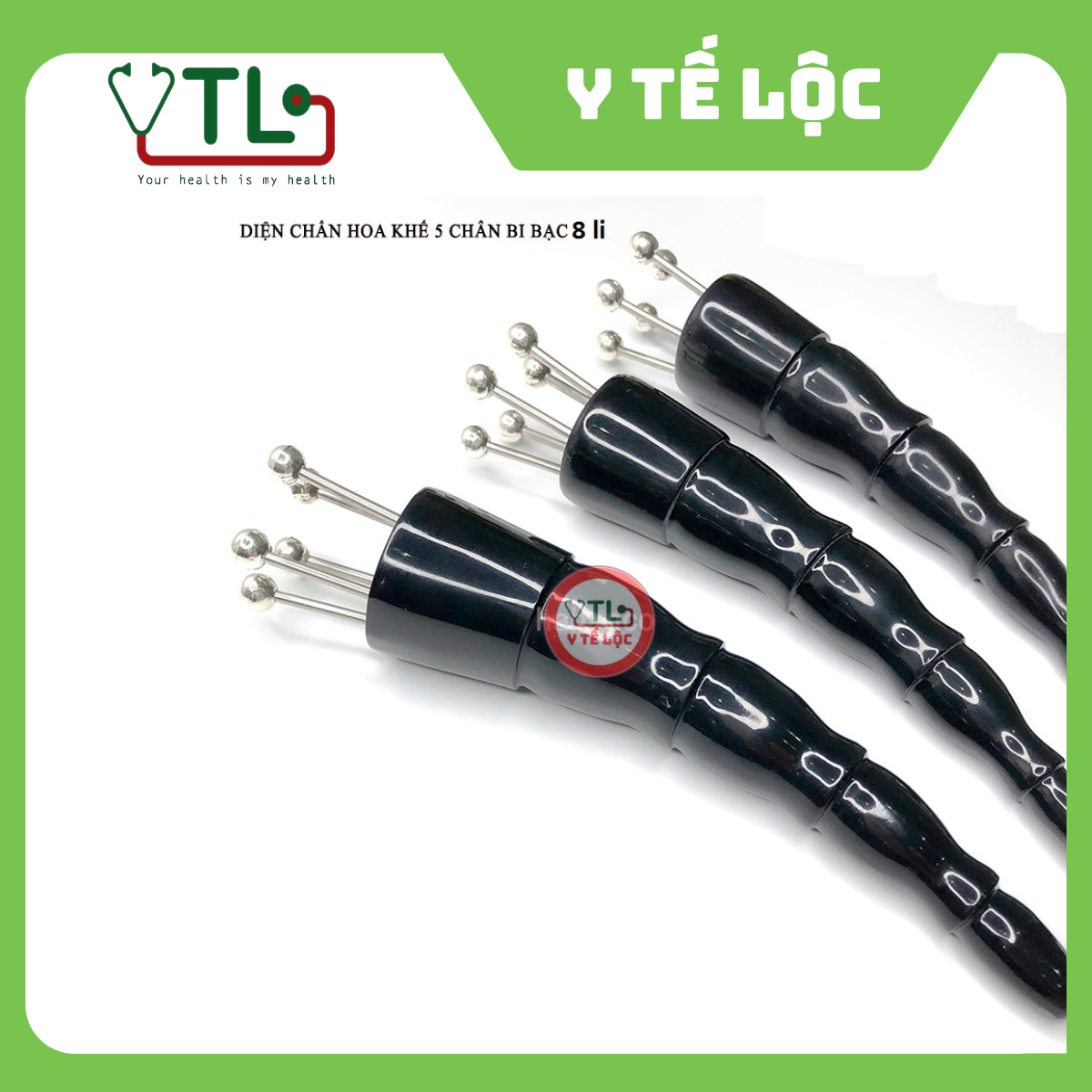 hoa khế bạc 5 chân  - 8 li