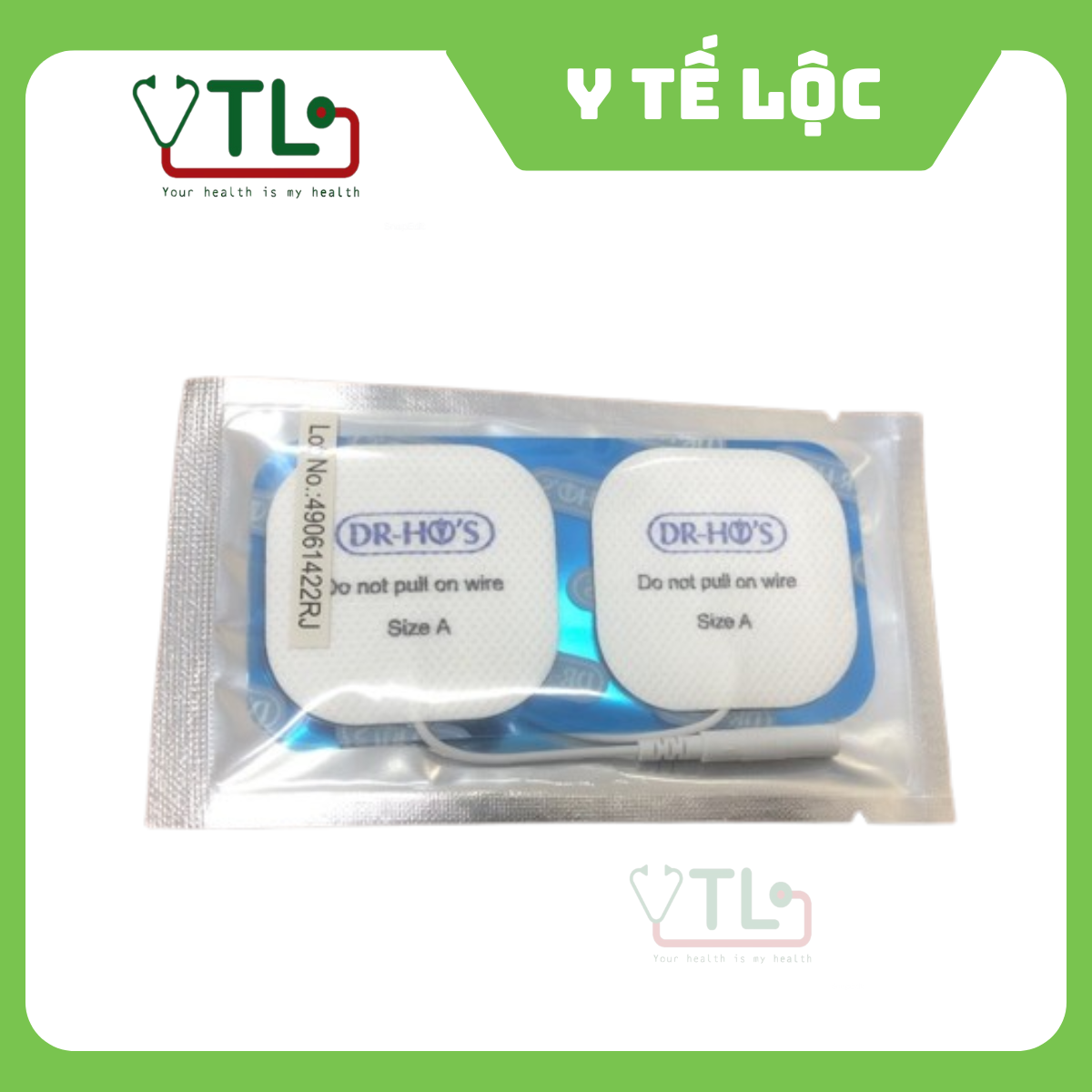 Miếng dán NHỎ máy massage dr ho CHÍNH HÃNG (1 CẶP)