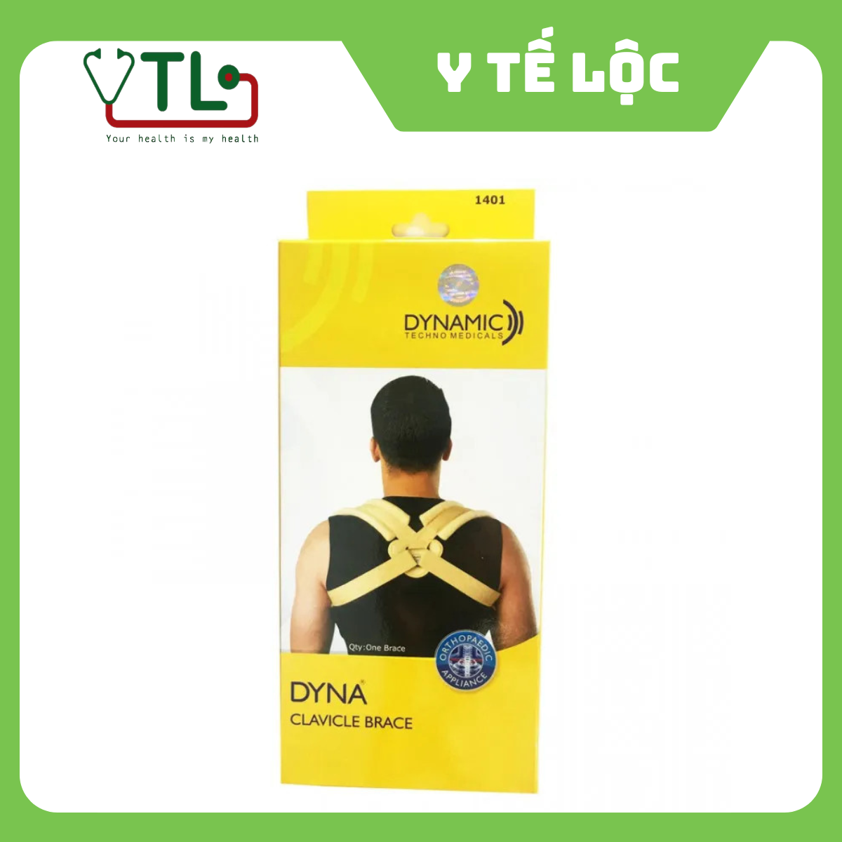 Đai chống gù lưng cho người lớn, trẻ em DYNA 1401