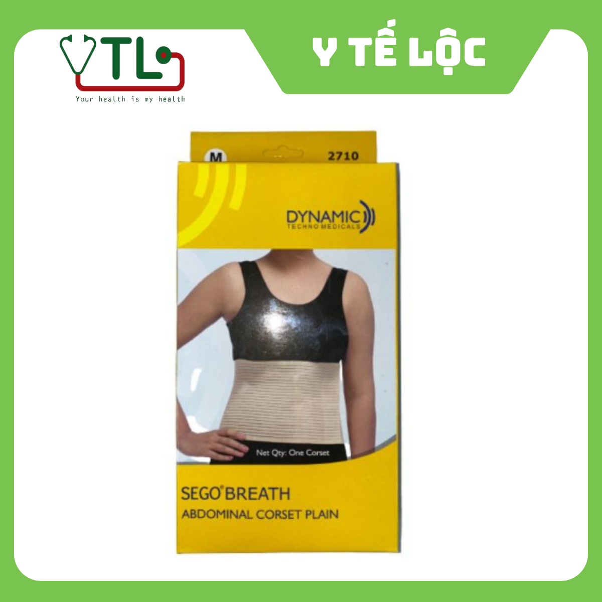 Đai hỗ trợ bụng thoáng khí sego 2710