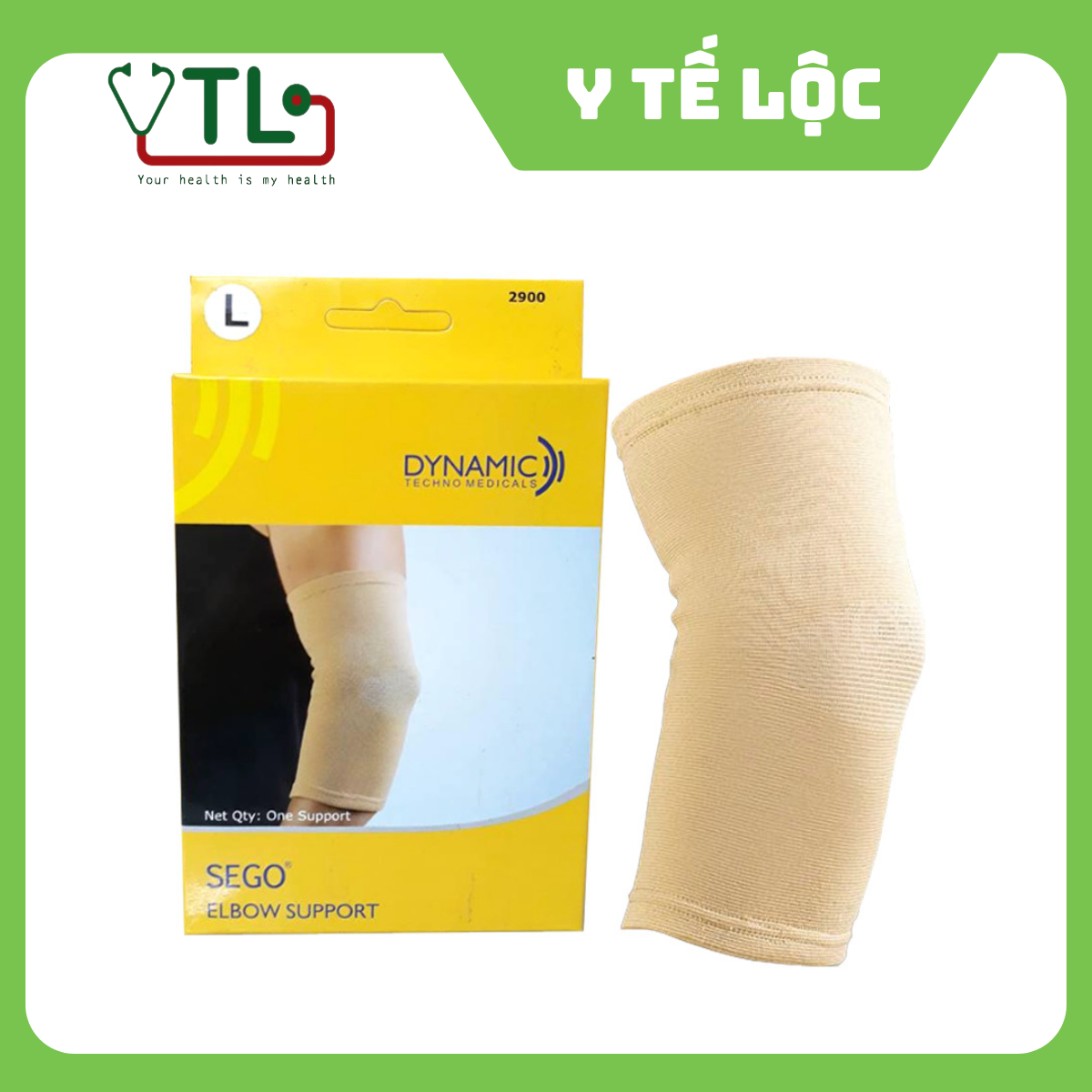 Đai Khuỷu Tay Sego - 2900 DYNAMIC- Đai hỗ trợ bảo vệ bong gân, chấn thương