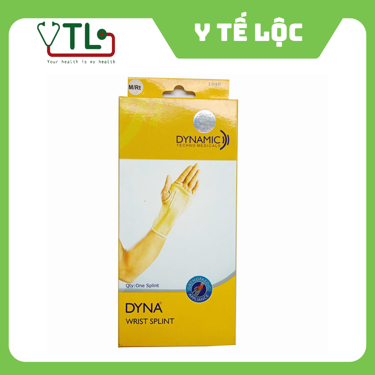 Nẹp cổ tay Dyna – 1640 bên trái