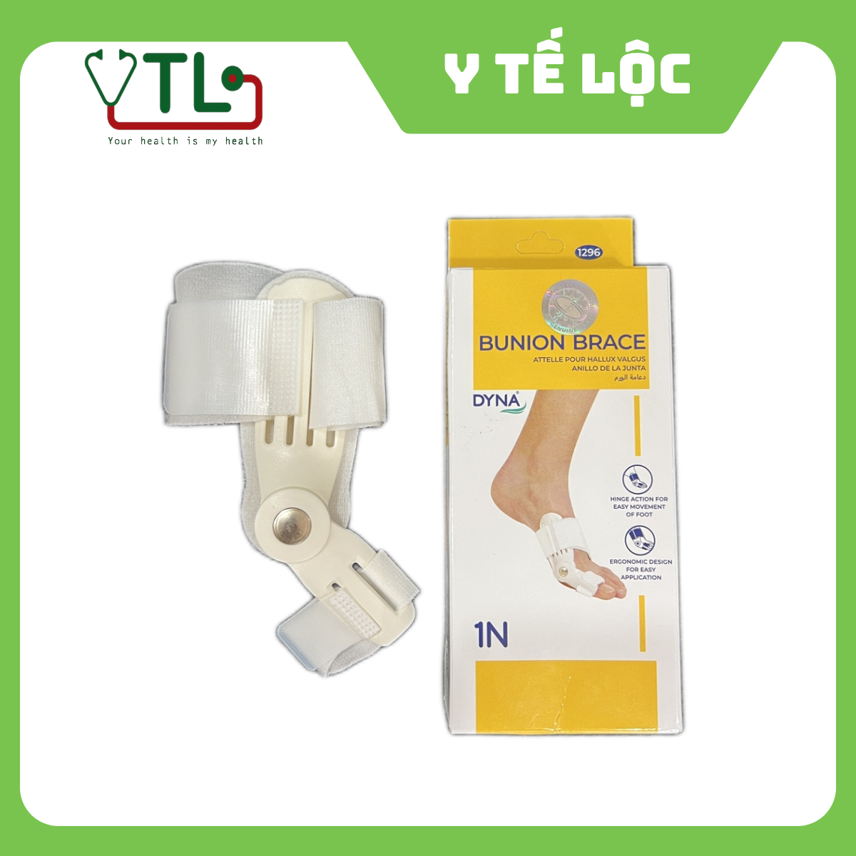 Nẹp ngón chân Dyna Bunion – 1296