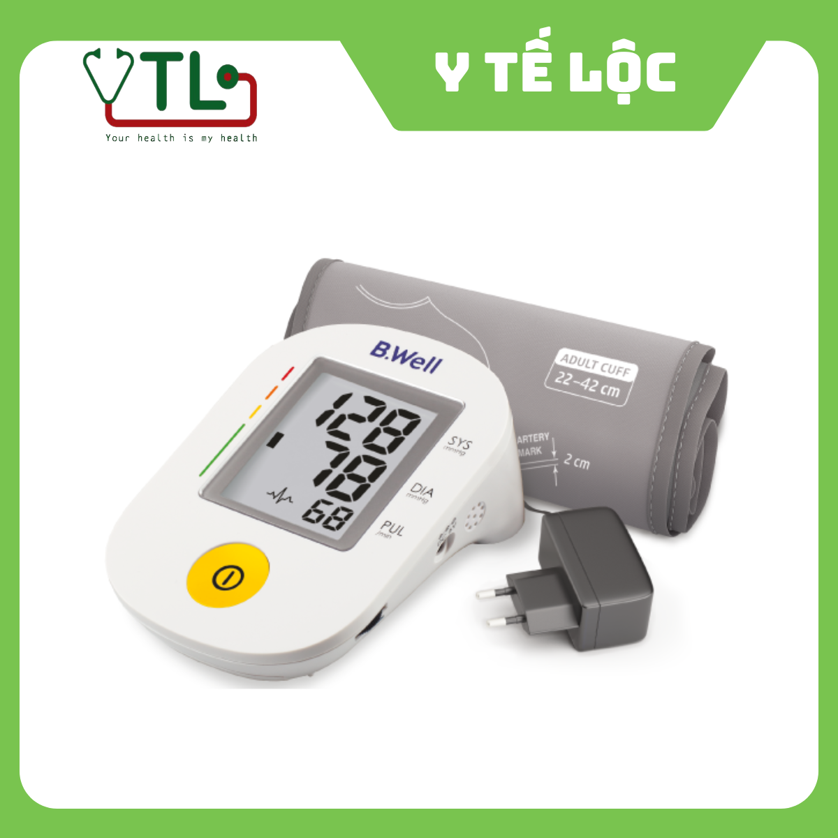 Máy đo huyết áp bắp tay B.Well Swiss PRO-36 thông báo kết quả bằng giọng nói