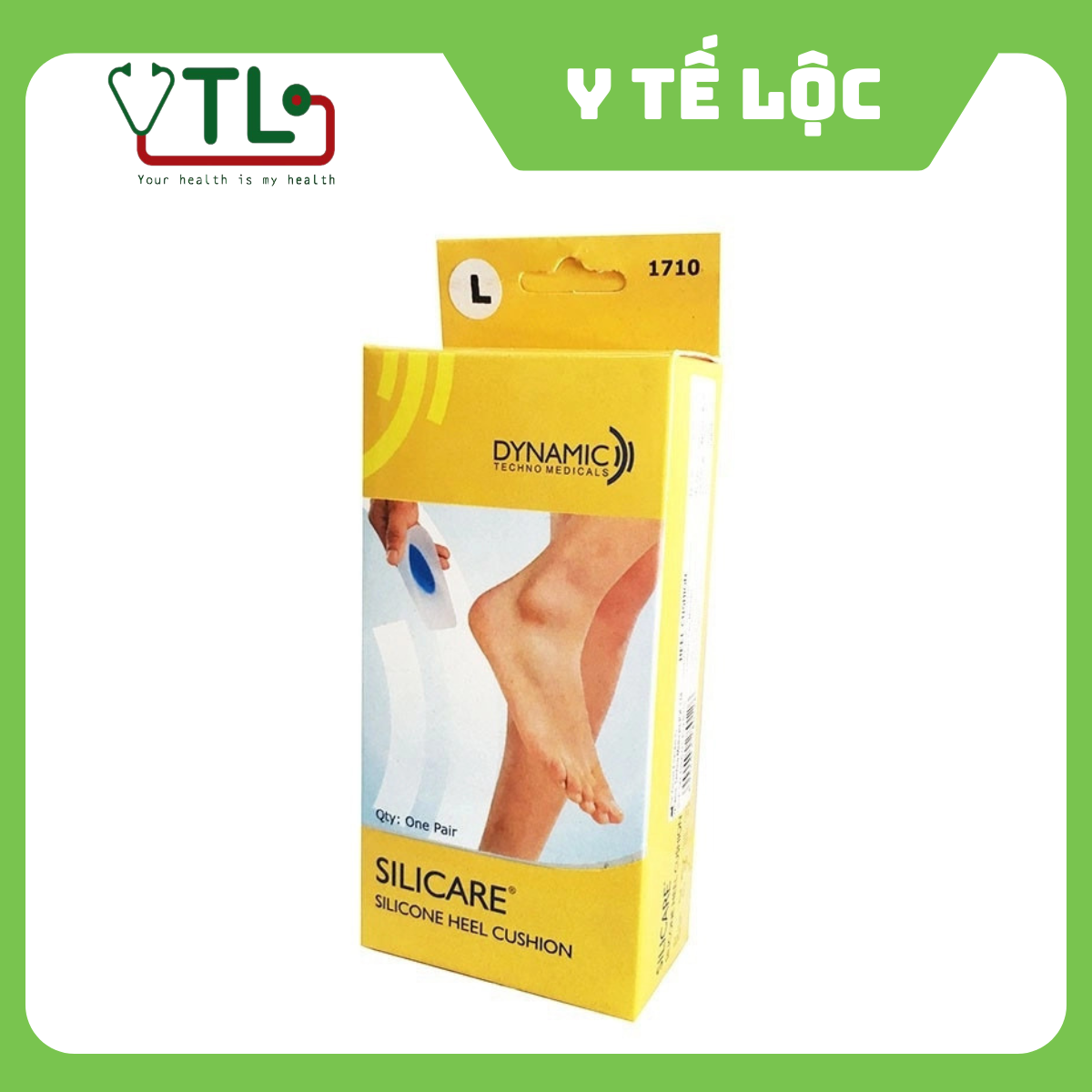 Miếng lót gót chân Silicon-1710