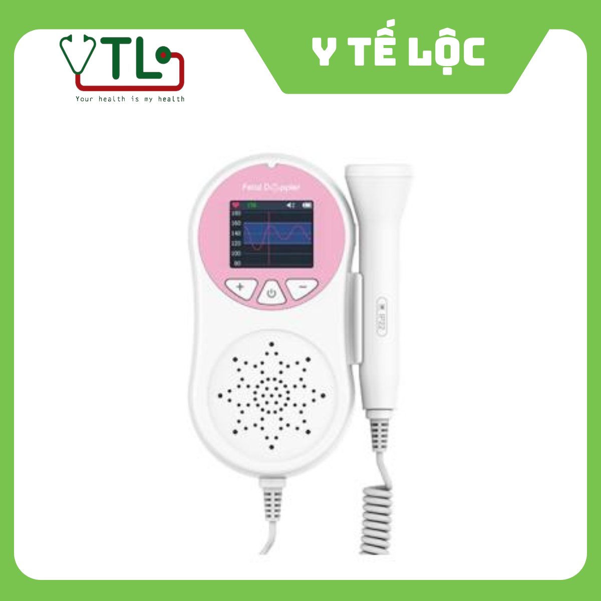 MÁY ĐO NHỊP TIM THAI BẰNG SIÊU ÂM - MODEL: CONTEC10A