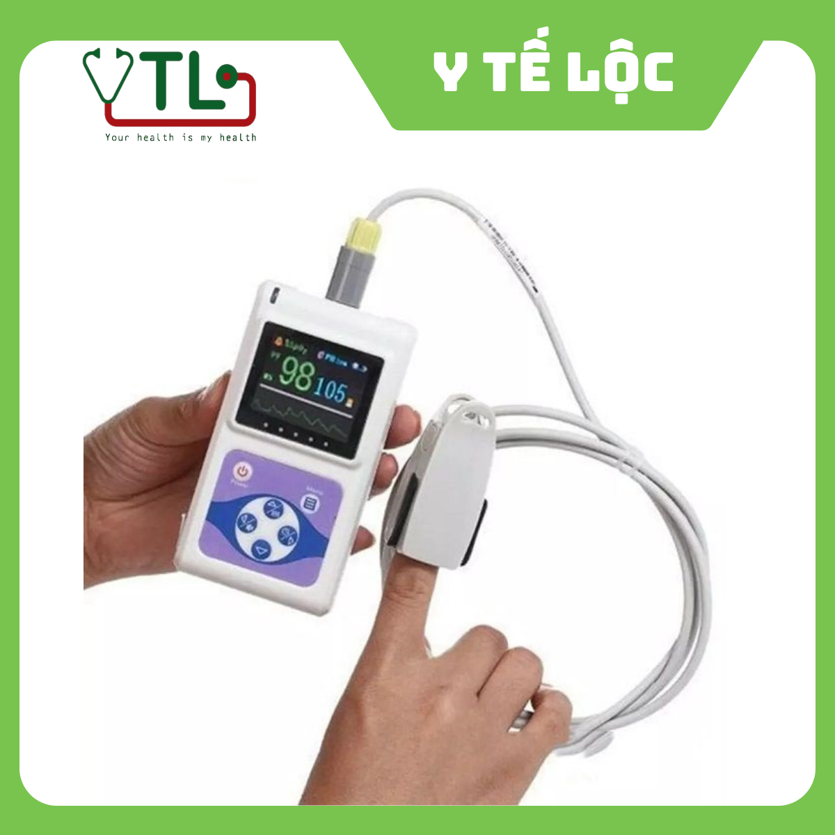 MÁY ĐO NỒNG ĐỘ OXY TRONG MÁU CONTEC CMS60D