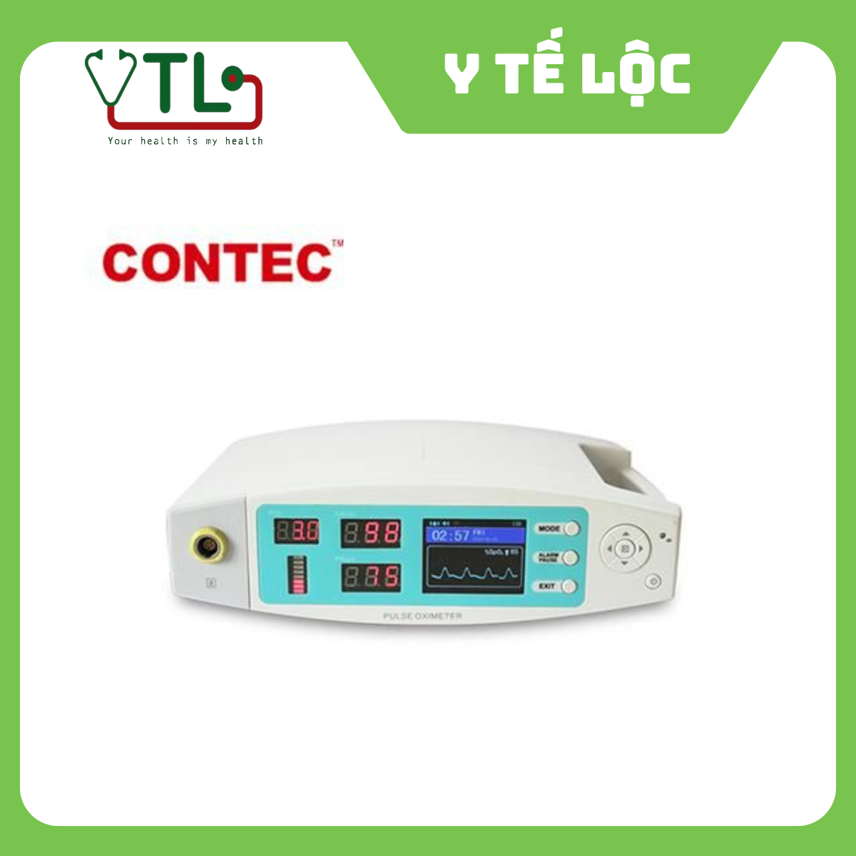 MÁY ĐO NỒNG ĐỘ OXY TRONG MÁU CONTEC CMS70A