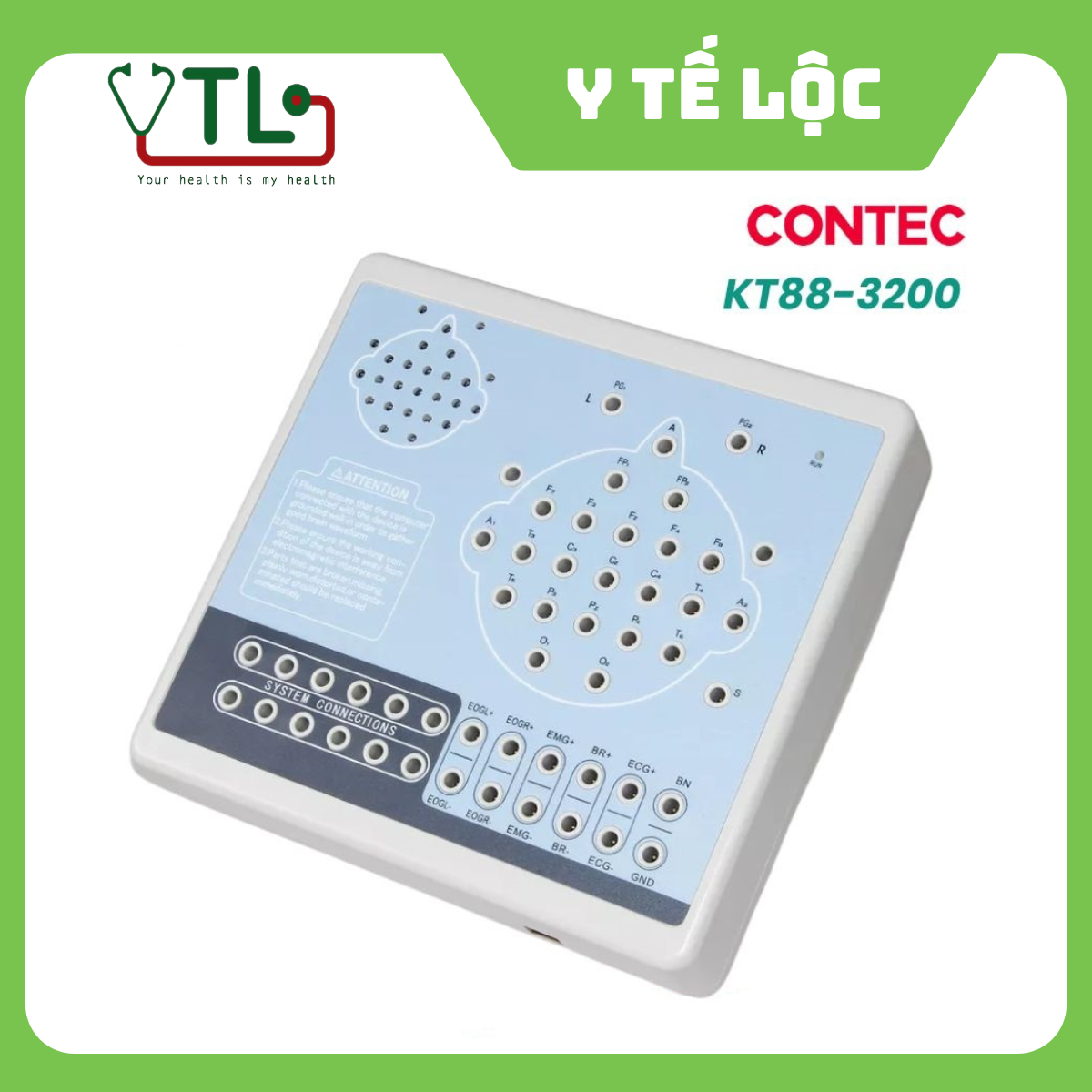 MÁY ĐO ĐIỆN NÃO CONTEC KT88-3200