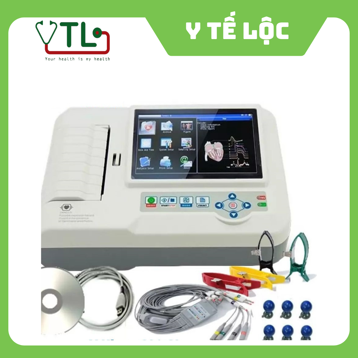 MÁY ĐIỆN TIM CONTEC ECG600G