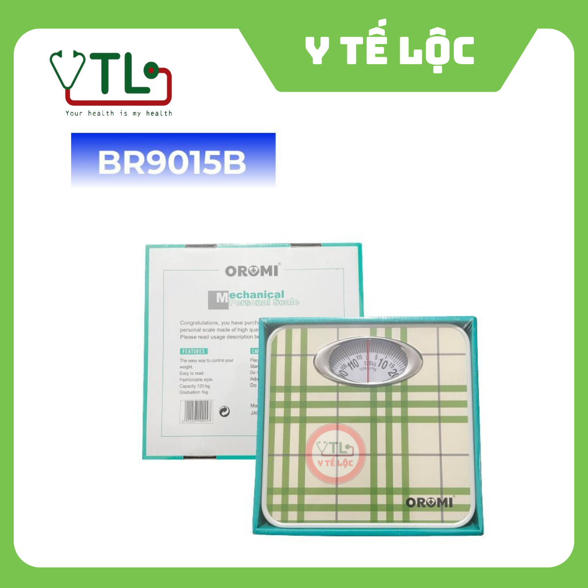 Cân Sức Khỏe Cơ Học Oromi BR9015B