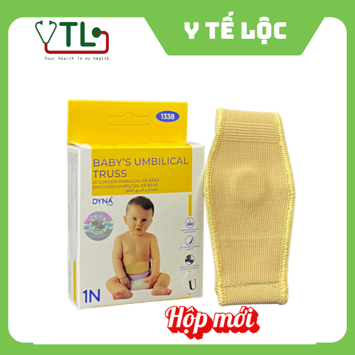 Đai thoát vị rốn cho bé Dyna – 1338-001