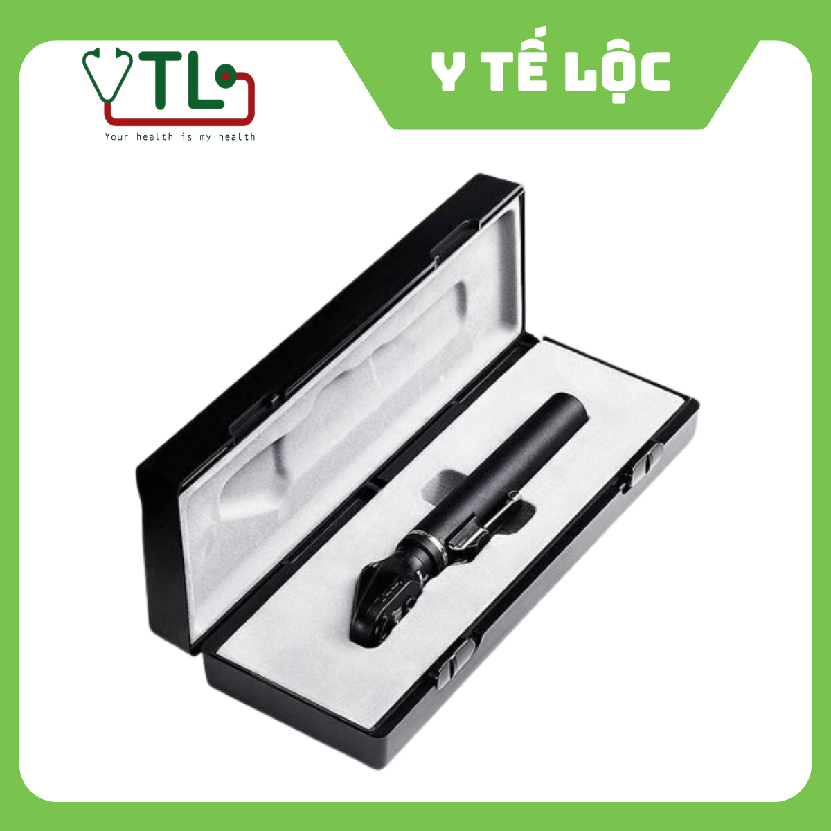 Đèn khám mắt ánh sáng xenon XL2.5V , cán pin tiểu code: 3011