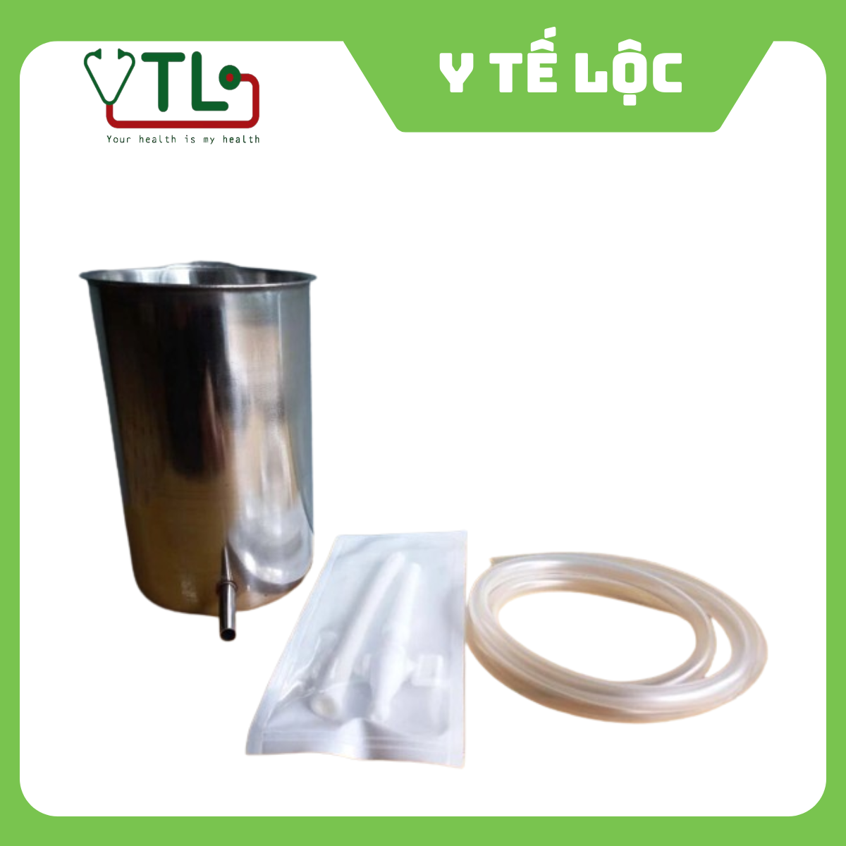 Bộ Bốc Thụt Hậu Môn - Bộ Tháo Thụt Hậu Môn inox (phi 10x16)