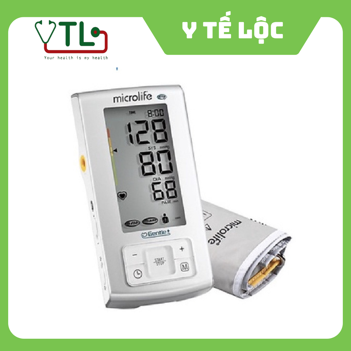 Máy đo huyết áp bắp tay Microlife BP A6 Basic ( cảnh báo đột quỵ )