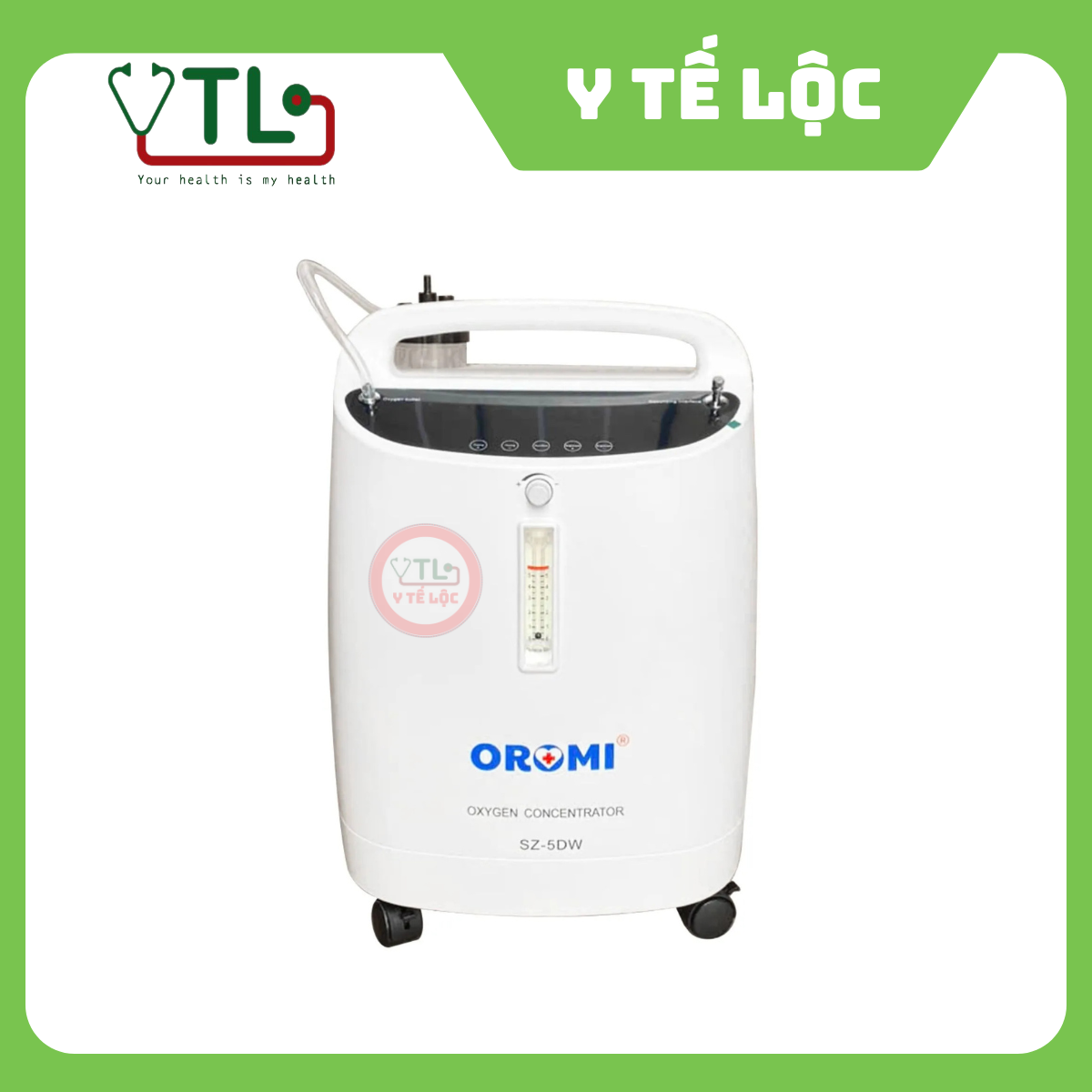 Máy Tạo Oxy Cao Cấp 5L Tích Hợp Xông Khí Dung OROMI  SZ-5DW