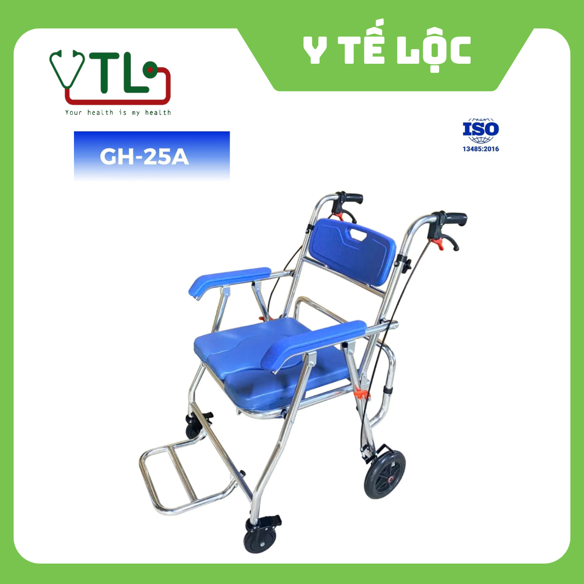 GH-25A - Ghế Bô Gấp Gọn Có Phanh OROMI GH-25A