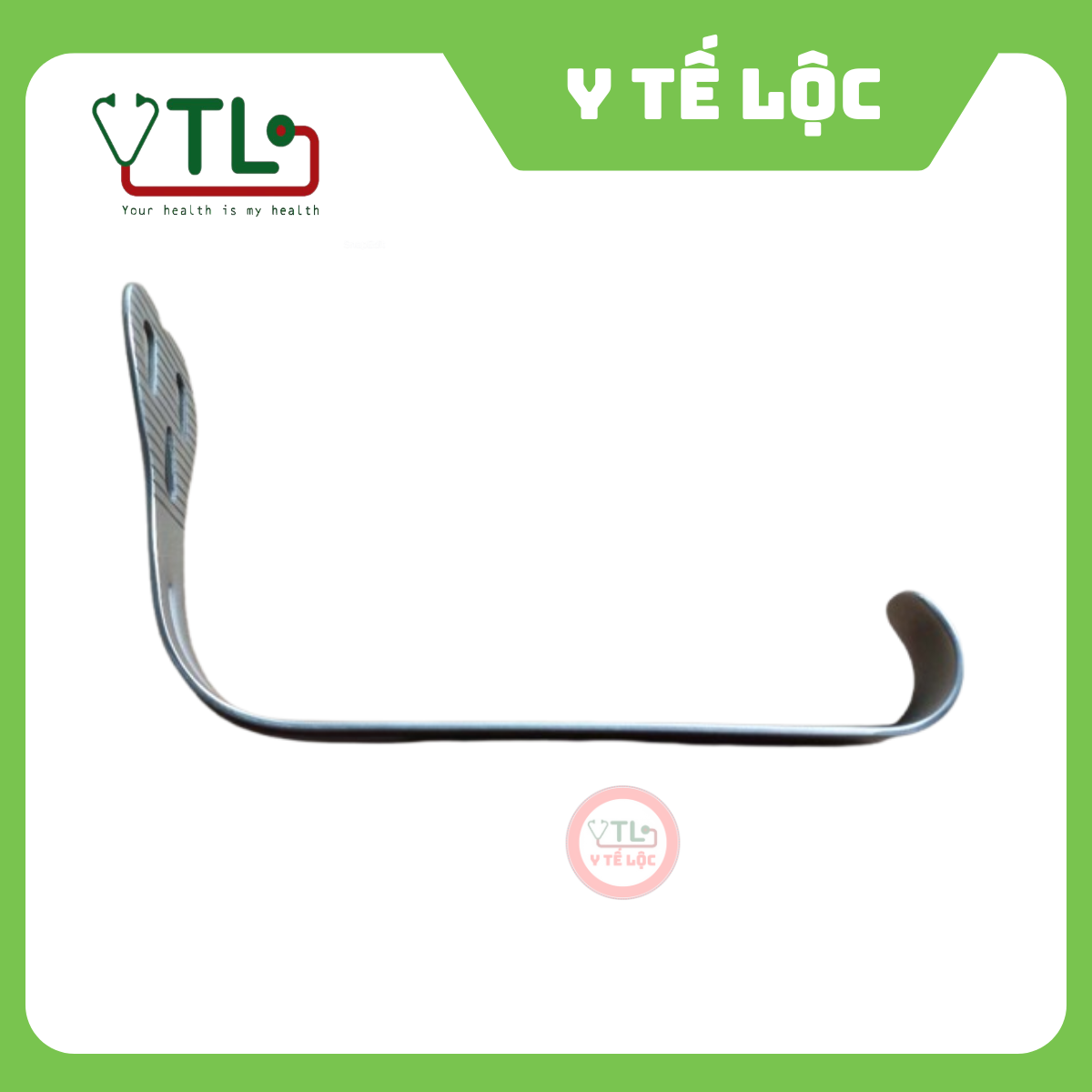 Dụng cụ đè lưỡi Wieder số 2, 15cm