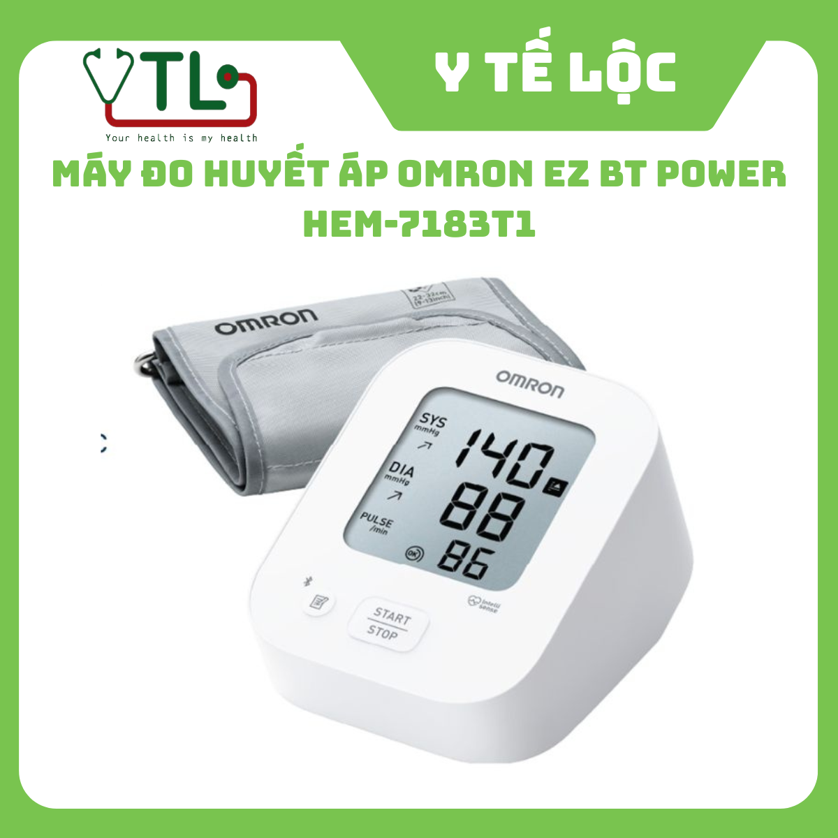 Máy đo huyết áp Omron EZ BT Power HEM-7183T1