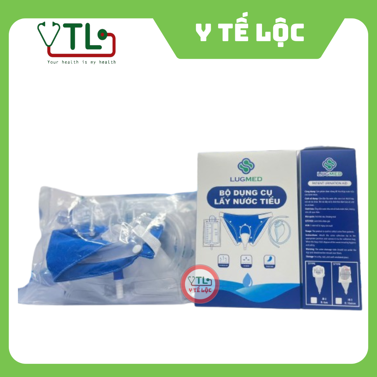 Bộ dụng cụ lấy nước tiểu Lugmed