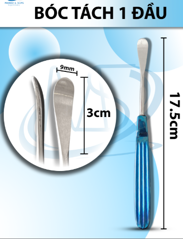 Bóc tách 1 đầu Dài 17,5cm, đầu d3xr4cm