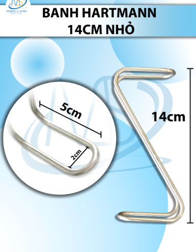 Banh hartmann, banh chữ Z nhỏ (14cm D5 R3)