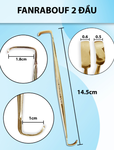Van phẫu thuật 2 đầu, farabouf 2 đầu