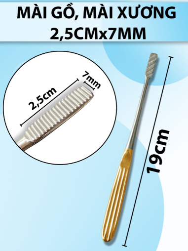Mài gồ 19cm, mài xương Đầu mài 2,5x0,7