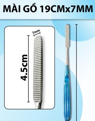 Mài gồ 19cm x 0,7cm, mài xương Đầu mài 4,5x0,7