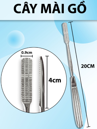 Cây mài gồ, cây dũa xương, cây mài xương 20cm