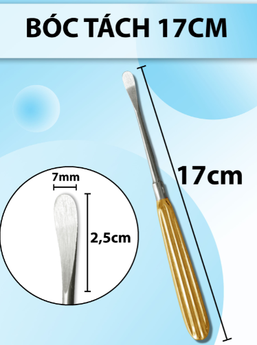 Bóc tách 17cm D2,5cm R7mm