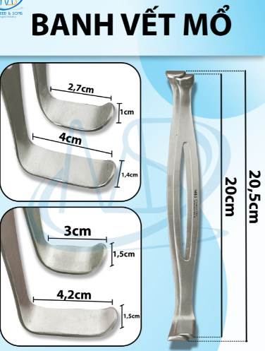 Banh vết mổ 20,5cm