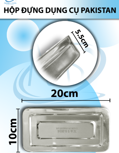 Hộp đựng dụng cụ pakistan lớn (D20 R10,2 C5,5)