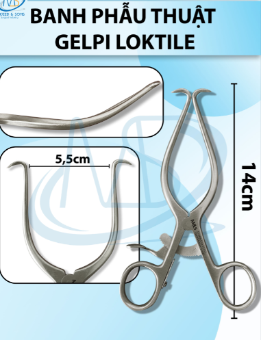 Banh phẫu thuật Gelpi Loktile