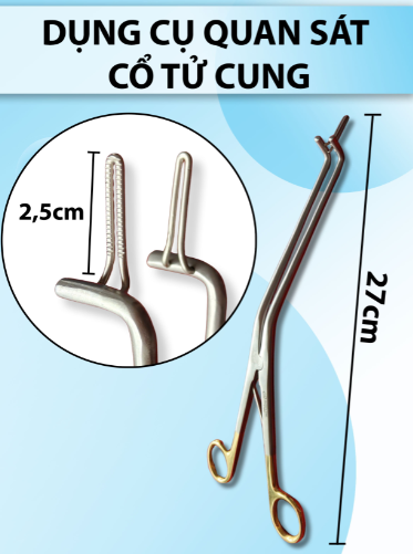 Banh mở mũi chất lượng cao dài 13,5cm Đầu 3,5cmx6mm; 5cmx7mm