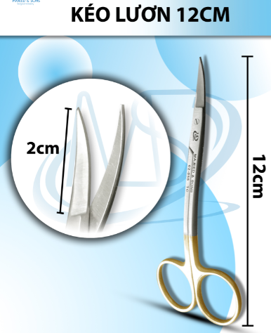 kéo lươn Dài 12cm