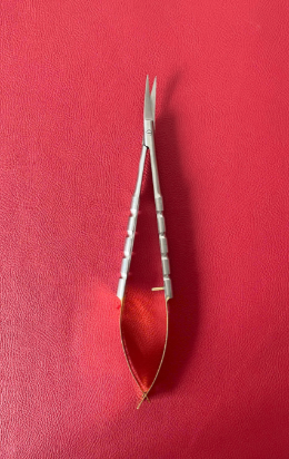 Kéo lá vanas 14cm, kéo vi phẫu ( thẳng, cong)