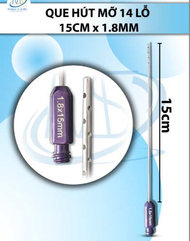 Kim tê mặt 15cm x 1.8mm 14 lỗ