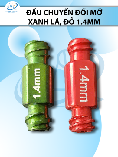 Đầu chuyển đổi mỡ kích thước 1.4mm