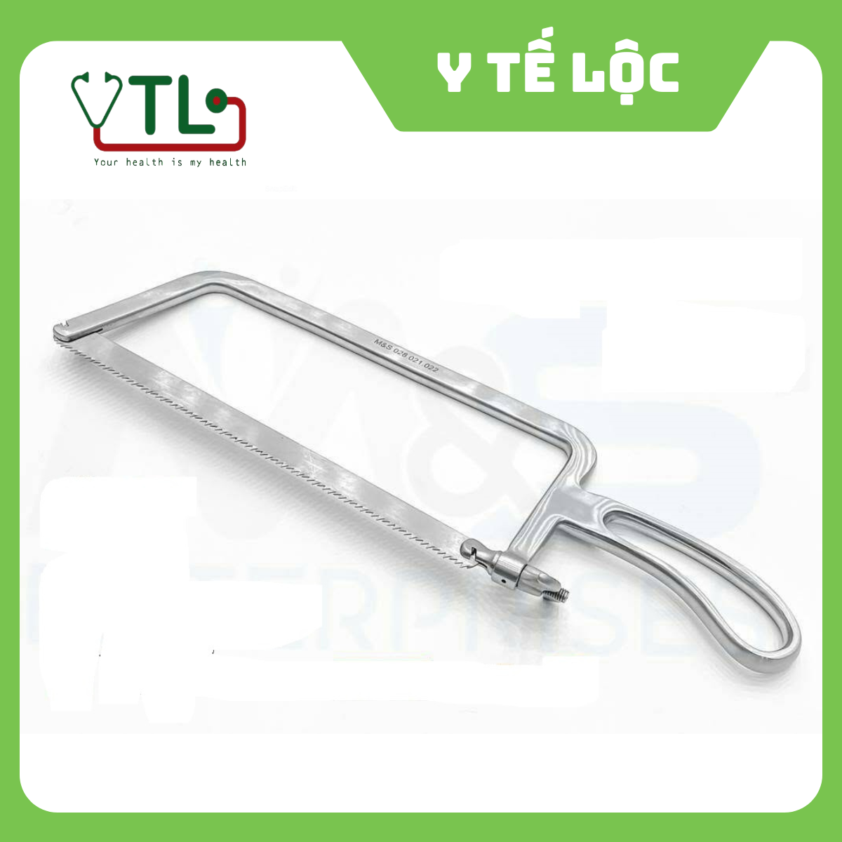Cưa xương kèm 1 lưỡi cưa rời  35cm