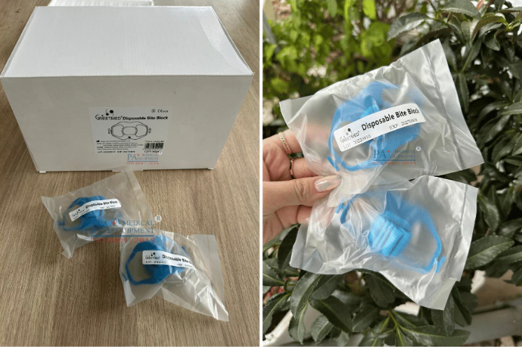 Dụng cụ chống cắn lưỡi (có dây/không dây) GREETMED