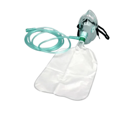 Mặt nạ oxy có túi dự trữ (PT Medical/Greetmed)