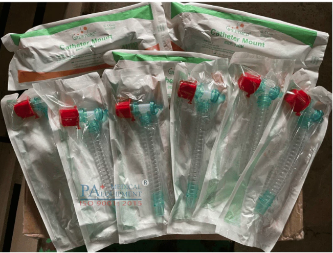 Catheter Mount - Ống nối dây máy thở GREETMED (Ống nẫng)