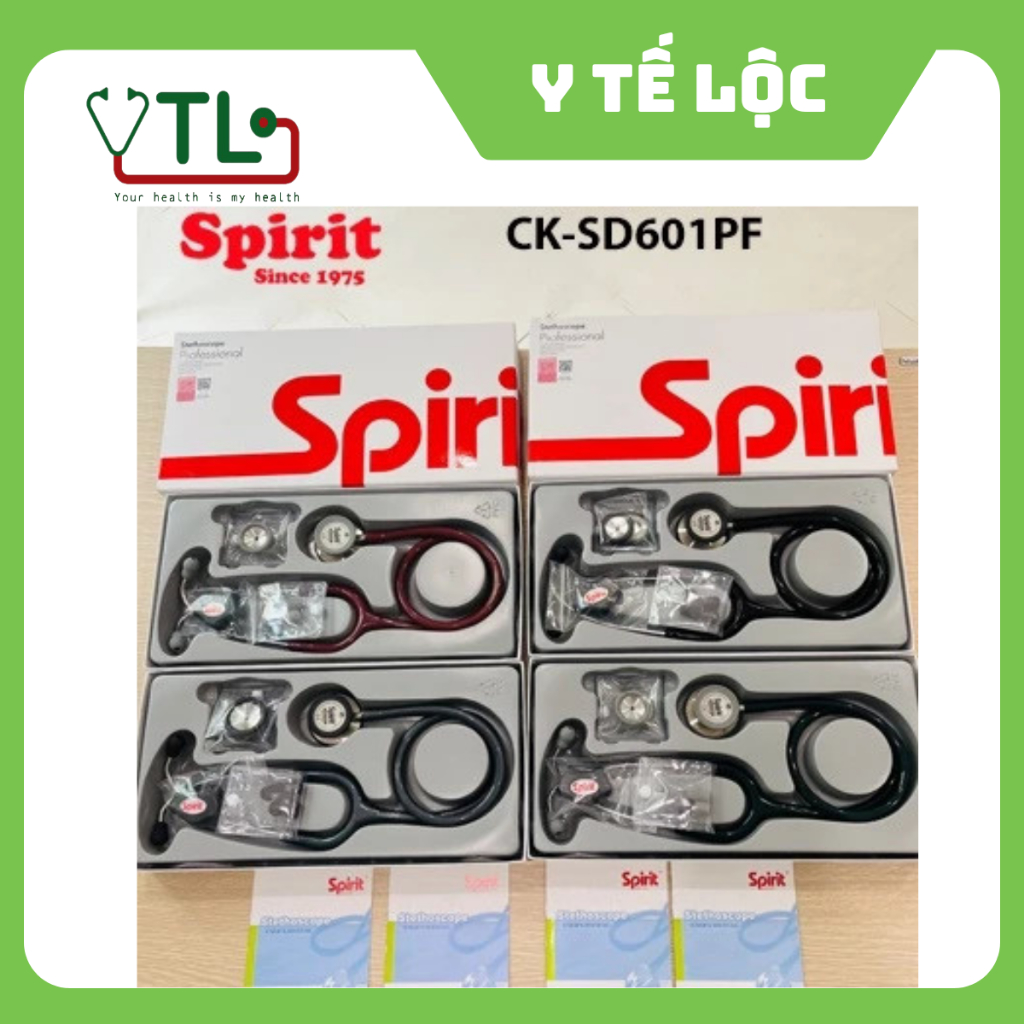 Ống nghe y tế 2 mặt Spirit CK-SD601PF dòng cao cấp