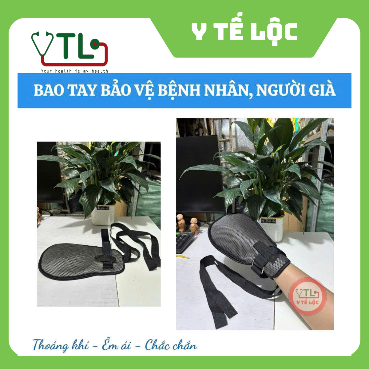 Bao Tay Bảo Vệ Bệnh Nhân, Người Già – Hỗ Trợ Chăm Sóc An Toàn Và Hiệu Quả