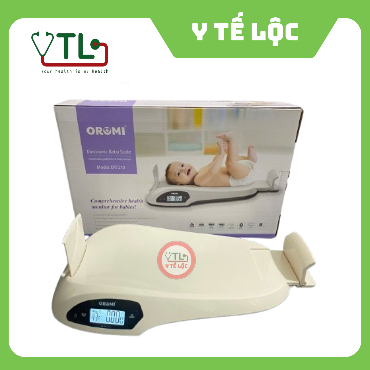 Cân Điện Tử Trẻ Em OROMI ER7210