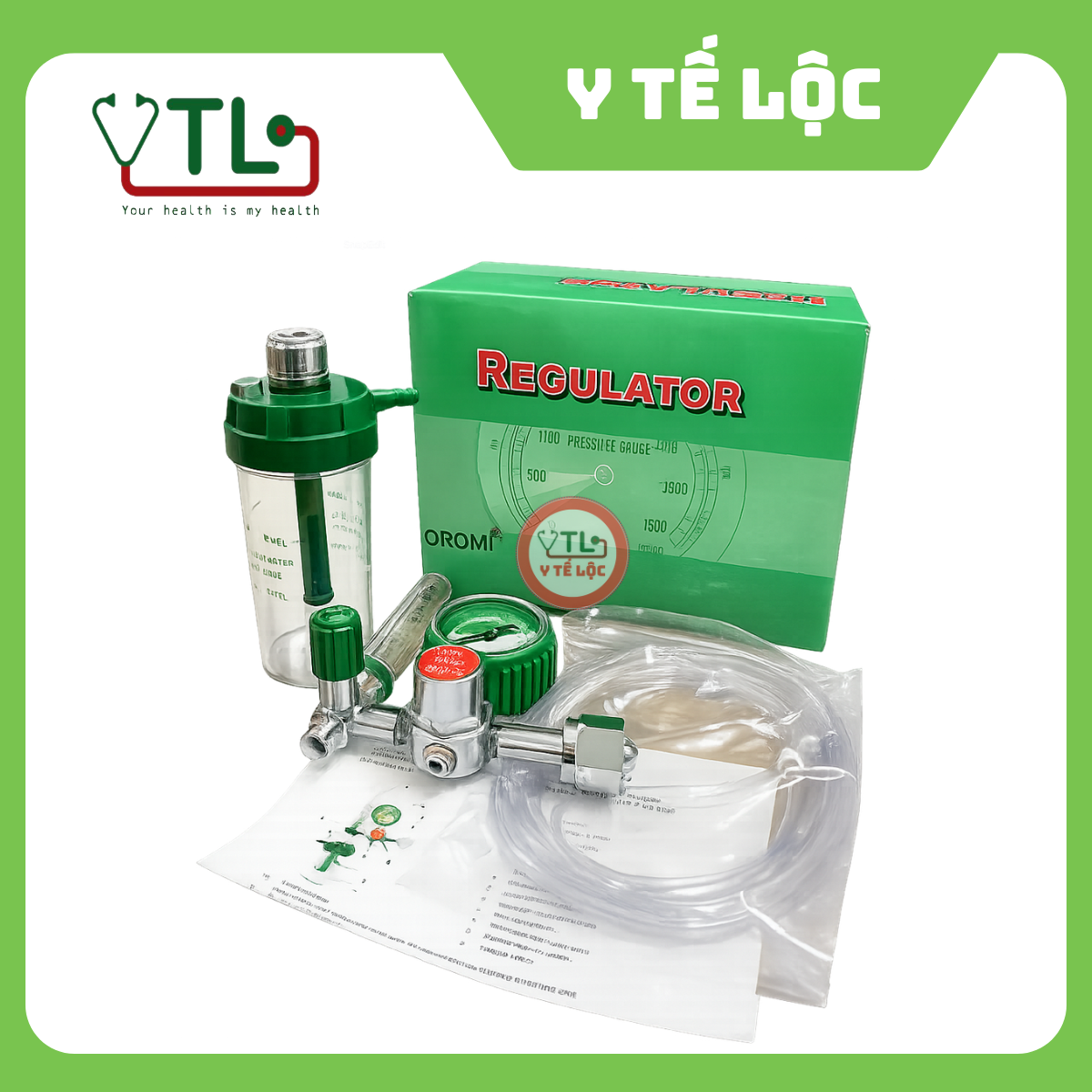 Đồng hồ oxy Oromi Regulator