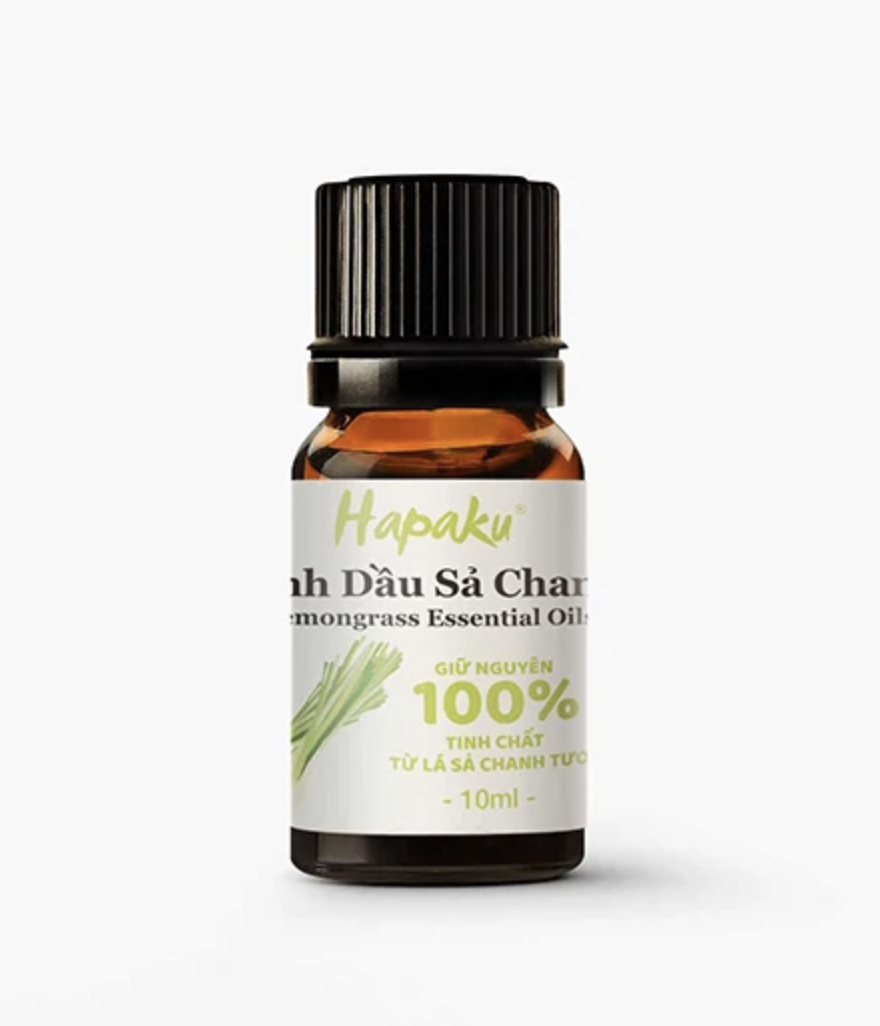 Tinh Dầu Sả Chanh Tự Nhiên Nguyên Chất Hapaku