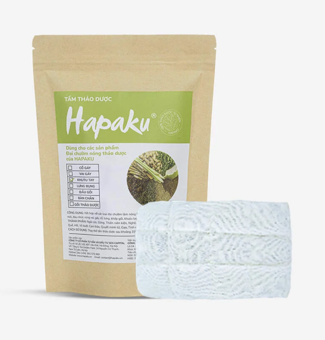 Tấm Thảo Dược Khuỷu Tay Hapaku