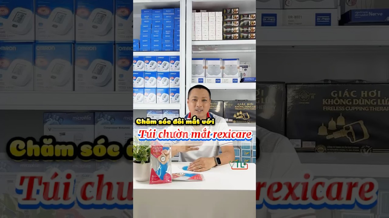 Nóng lạnh linh hoạt, đánh bay mỏi mệt của đôi mắt! #Chamsocmat #Tuichuommat #Rexicare #Yteloc